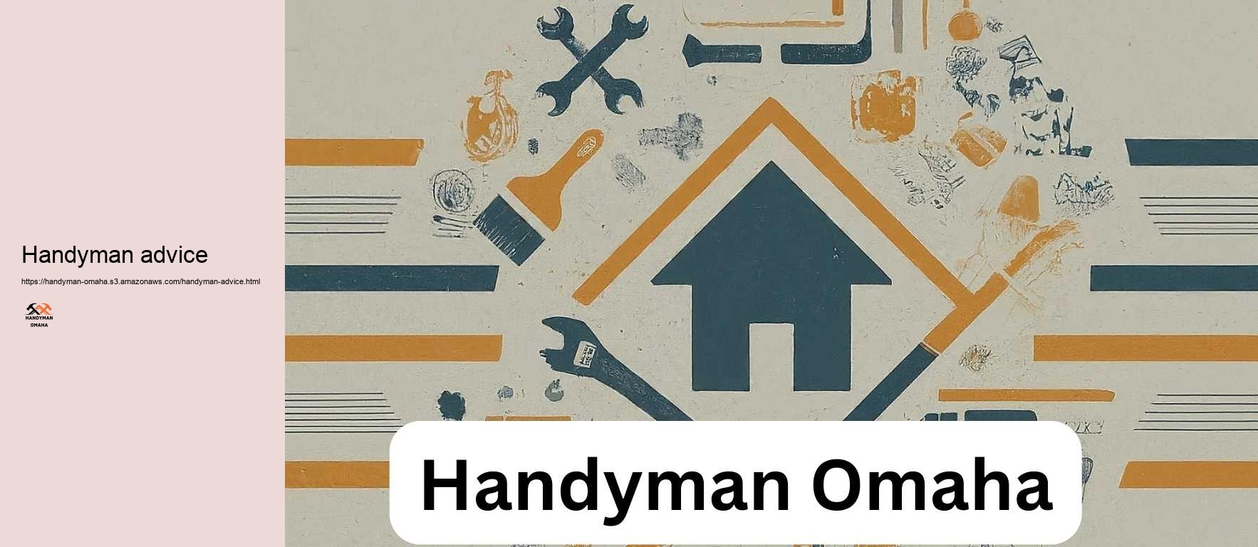 Handyman advice