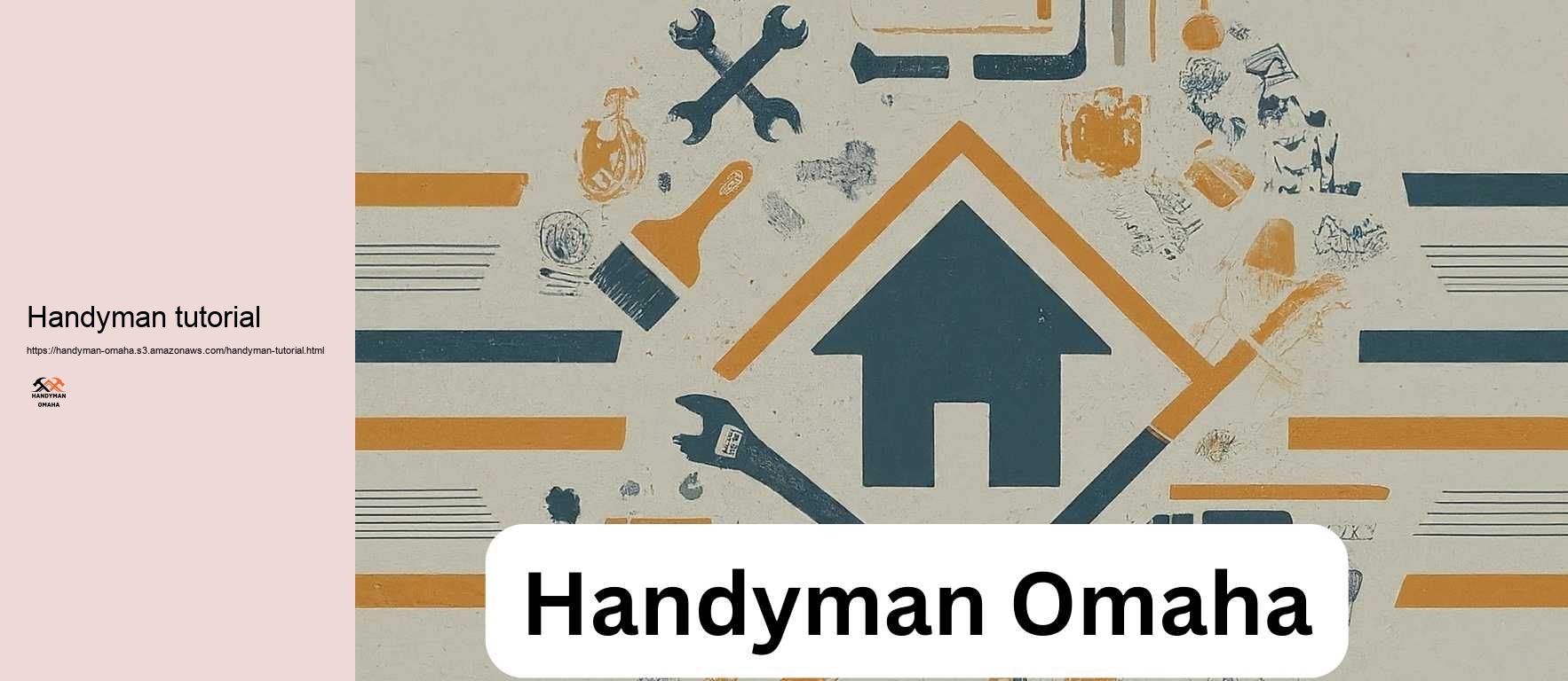 Handyman tutorial